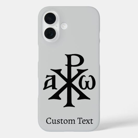 Coques Case-Mate iPhone Chréogramme Chi Rho (Verso)