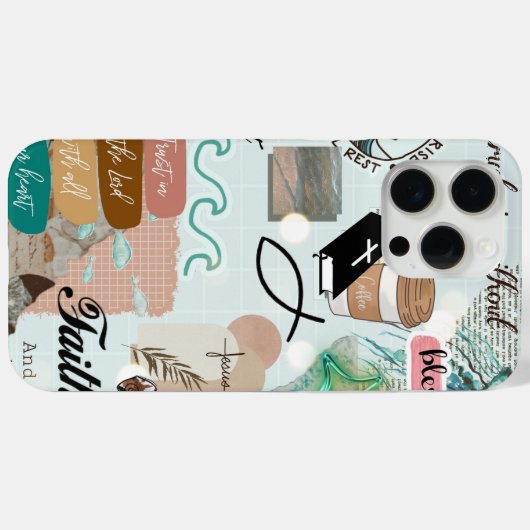 Coques Case-Mate iPhone chrétien (Verso (horizontal))