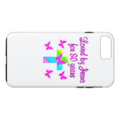 COQUES Case-Mate iPhone CHRÉTIEN 80E ANNIVERSAIRE CROSS DESIGN (Dos (Horizontal))