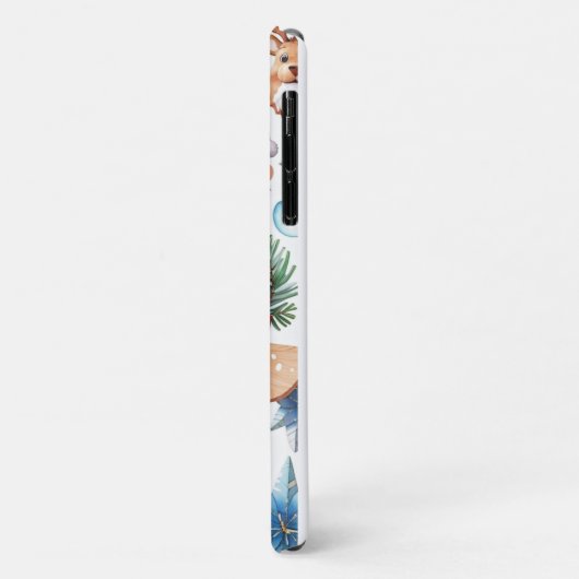 Coques Case-Mate iPhone ChrisChristmas Reindeer Joyeux Noël Joyeux Nouveau (Dos/Gauche)