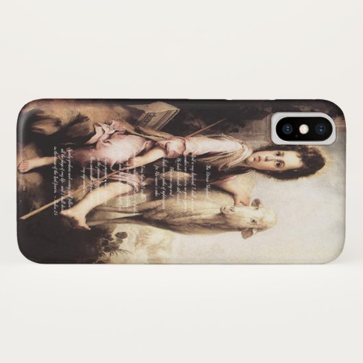 Coques Case-Mate iPhone Christ Bon Pasteur (Dos (Horizontal))