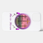 Coques Case-Mate iPhone Christ ressuscité (Verso (horizontal))