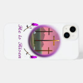 Coques Case-Mate iPhone Christ ressuscité (Verso (horizontal))
