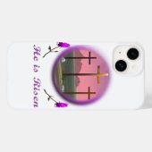 Coques Case-Mate iPhone Christ ressuscité (Verso (horizontal))