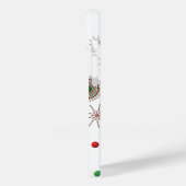 Coques Case-Mate iPhone Christmas 3D Ornaments & Starbursts (Verso / Gauche)