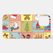 Coques Case-Mate iPhone Christmas Advent : Collection d'éléments Doodle (Verso (horizontal))