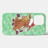 Coques Case-Mate iPhone Christmas Donkey (Verso (horizontal))