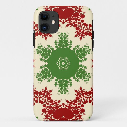 Coques Case-Mate iPhone Christmas Dot Mandala (Dos)