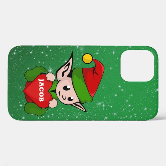 Coques Case-Mate iPhone Christmas Elf (Verso (horizontal))