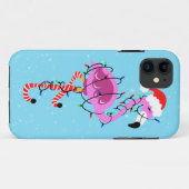Coques Case-Mate iPhone Christmas Flamingo (Dos (Horizontal))