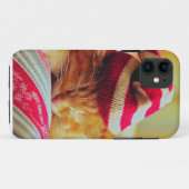 Coques Case-Mate iPhone Christmas Kitten (Dos (Horizontal))