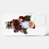 Coques Case-Mate iPhone Christmas ornament Santa Claus doll (Verso (horizontal))