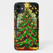 Coques Case-Mate iPhone christmas tree design on (Dos)