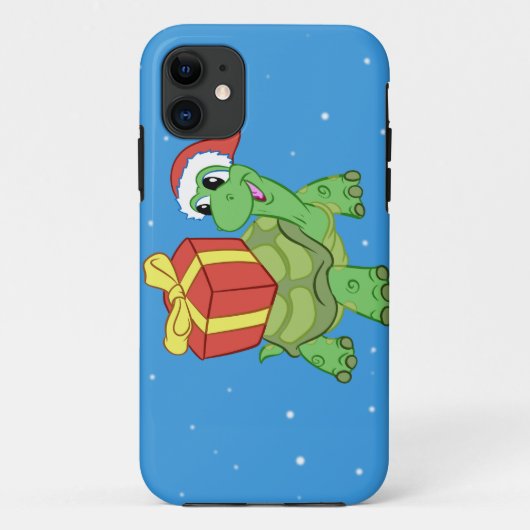 Coques Case-Mate iPhone Christmas turtle with the venin (Dos)