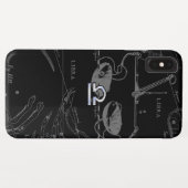 Coques Case-Mate iPhone Chrome Argent comme Libra Zodiac Connexion Heveliu (Dos (Horizontal))