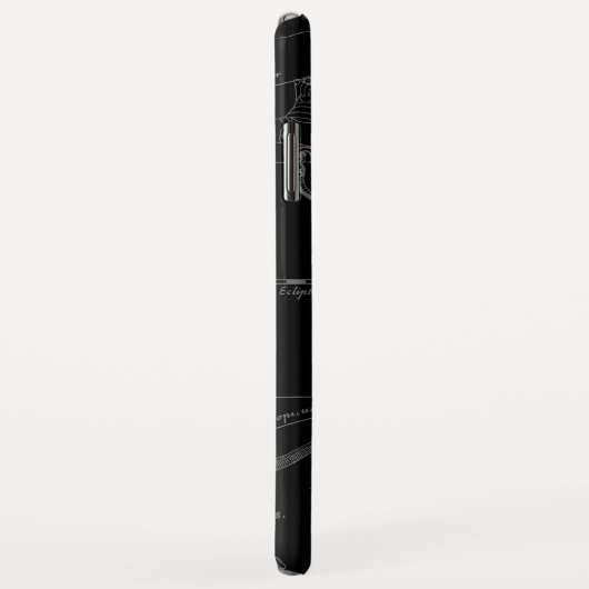 Coques Case-Mate iPhone Chrome Argent comme Libra Zodiac Connexion Heveliu (Dos/Droite)