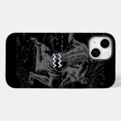 Coques Case-Mate iPhone Chrome comme Aquarius Zodiac Connexion Hevelius (Verso (horizontal))