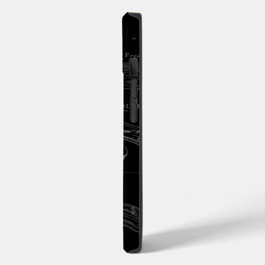 Coques Case-Mate iPhone Chrome comme Aquarius Zodiac Connexion Hevelius (Verso / Gauche)