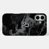 Coques Case-Mate iPhone Chrome comme Leo Zodiac Connexion Hevelius 1690 (Verso (horizontal))