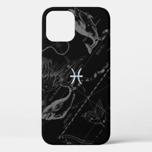 Coque iPhone 12 Chrome comme Pisces Zodiac Connexion Hevelius