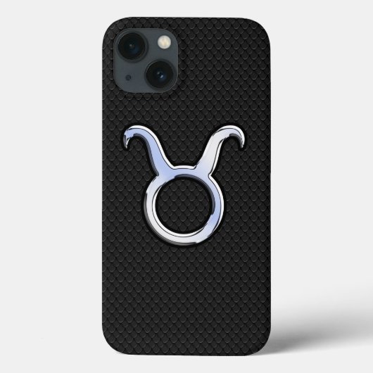 Coques Case-Mate iPhone Chrome Comme Taurus Zodiac Connexion sur la peau d (Verso)