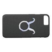 Coques Case-Mate iPhone Chrome Comme Taurus Zodiac Sign Applique (Dos (Horizontal))