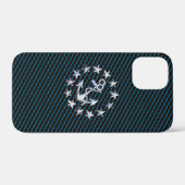 Coques Case-Mate iPhone Chrome Comme Yacht Drapeau Automobile Grille Impri (Verso (horizontal))