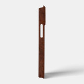 Coques Case-Mate iPhone Chrome Sailboat sur Wet Mahogany Imprimer (Verso / Droite)