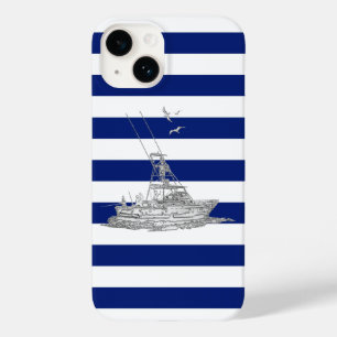 Coque Pour iPhone 14 Chrome Sports Pêche Imprimer sur les rayures de ma