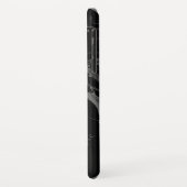 Coques Case-Mate iPhone Chrome Style Taurus Zodiac Connexion Hevelius Blac (Dos/Gauche)