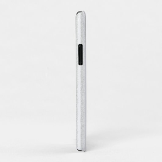 Coques Case-Mate iPhone Chrome White Ribbon Sensibilisation dans les bande (Dos/Droite)