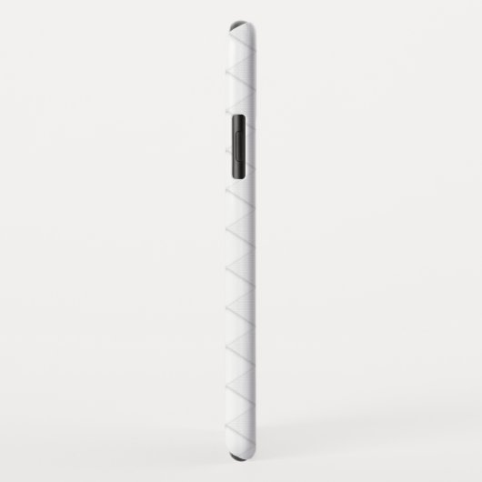 Coques Case-Mate iPhone Chrome White Ribbon Sensibilisation sur Checkers I (Dos/Droite)