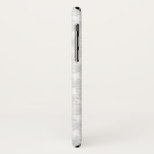 Coques Case-Mate iPhone Chrome White Ribbon Sensibilisation sur Houndstoot (Dos/Gauche)