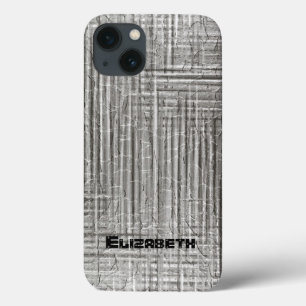 Etui iPhone 13 Chromium métal en acier inoxydable