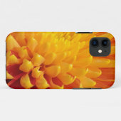 Coques Case-Mate iPhone Chrysanthème jaune et orange (Dos (Horizontal))
