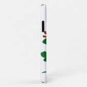 Coques Case-Mate iPhone Chrysanthèmes d'araignée chinois - rouge profond (Dos/Droite)