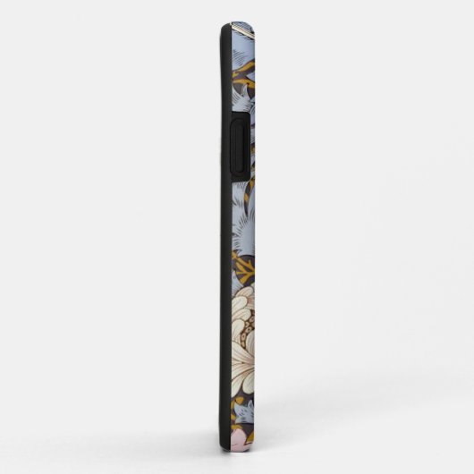 Coques Case-Mate iPhone Chrysanthèmes rose Floral William Morris (Dos/Droite)