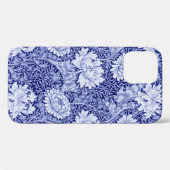 Coques Case-Mate iPhone Chrysanthemum Blue, William Morris (Verso (horizontal))