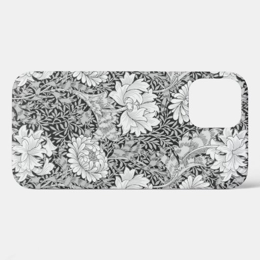 Coques Case-Mate iPhone Chrysanthemum Gray, William Morris (Verso (horizontal))