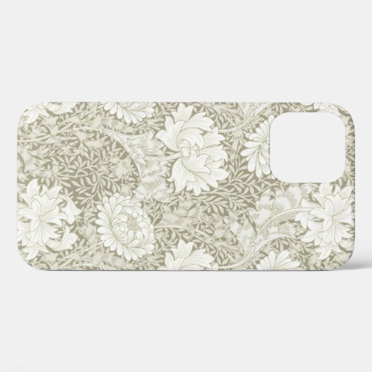 Coques Case-Mate iPhone Chrysanthemum Ivory, William Morris (Verso (horizontal))