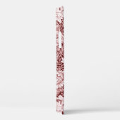 Coques Case-Mate iPhone Chrysanthemum Maroon, William Morris (Verso / Droite)