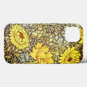 Coques Case-Mate iPhone chrysanthemum par William Morris Postcard (Verso (horizontal))