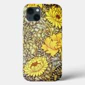 Coques Case-Mate iPhone chrysanthemum par William Morris Postcard (Verso)