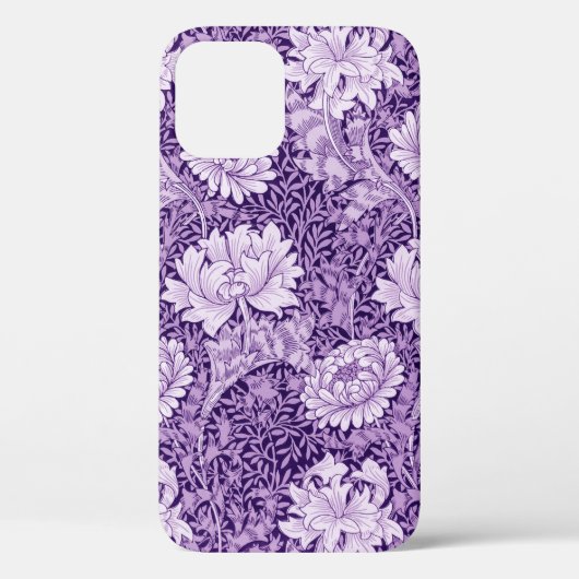 Coques Case-Mate iPhone Chrysanthemum Purple, William Morris (Verso)