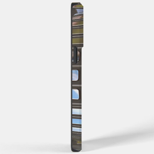 Coques Case-Mate iPhone Chrysleen Monogramme moderne (Verso / Droite)