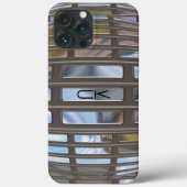 Coques Case-Mate iPhone Chrysleen Monogramme moderne (Verso)