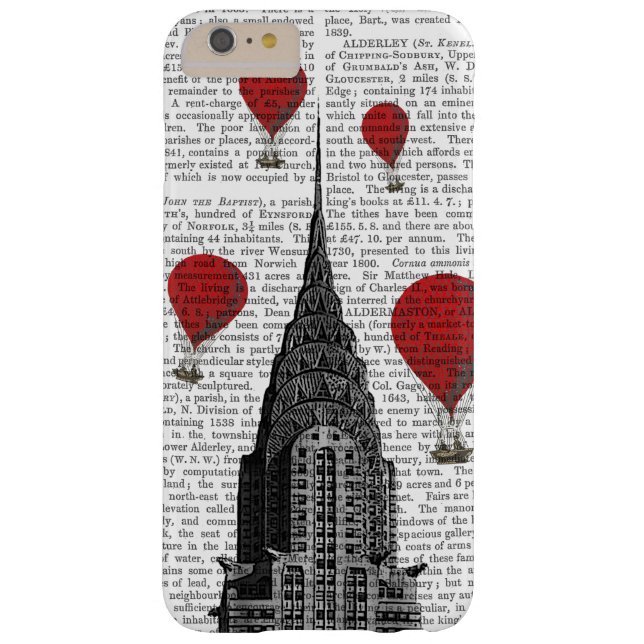 Coques Case-Mate iPhone Chrysler Building et Red Hot Air Ballots (Dos)