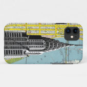 Coques Case-Mate iPhone Chrysler construisant avec l'arrière - plan de (Dos (Horizontal))