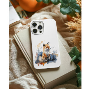 Case-Mate iPhone Case Chuchotements du renard sauvage en aquarelle, pers