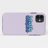 Coques Case-Mate iPhone Chuchoteur de Maths (Dos (Horizontal))